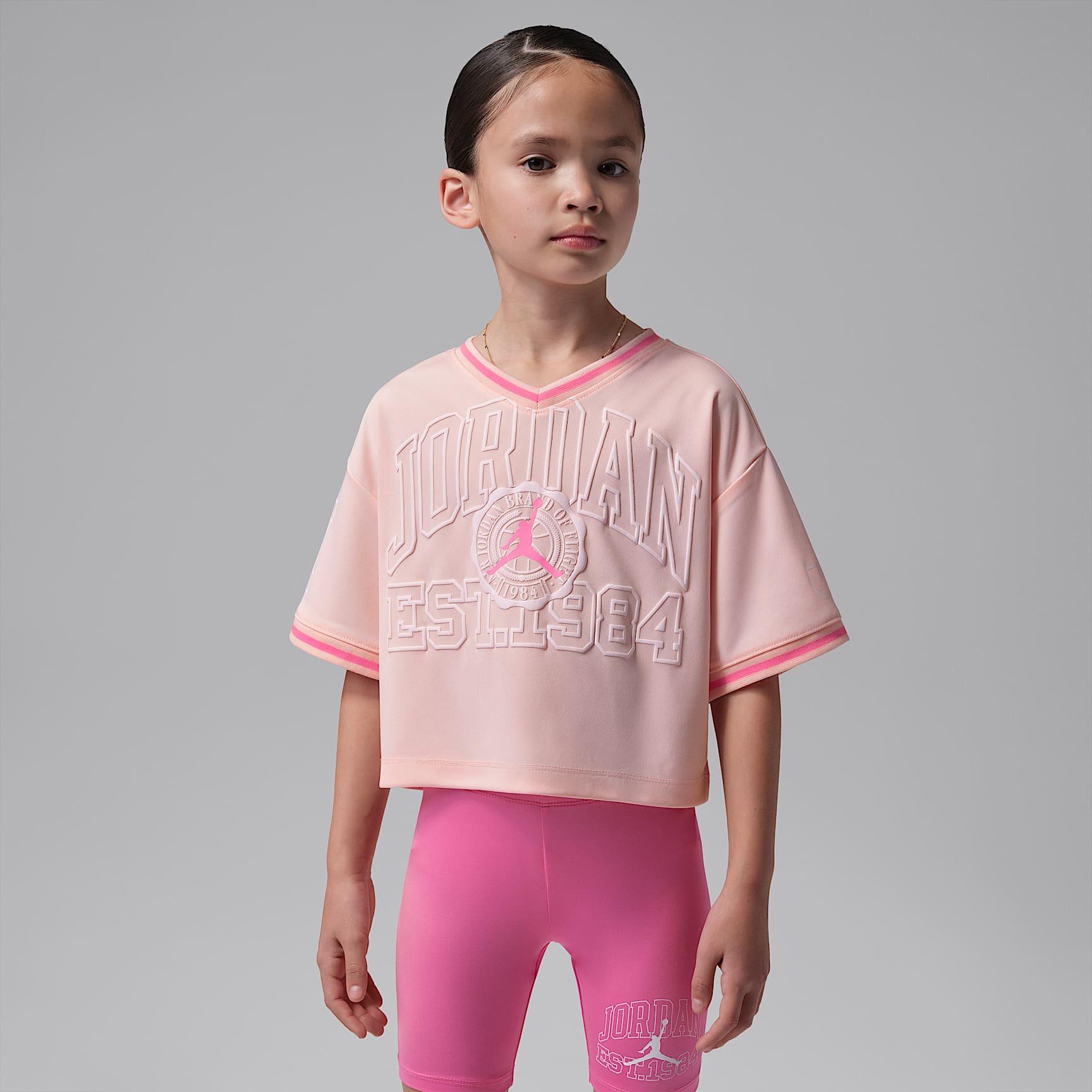 Jordan Secret Diary Little Kids' Cropped Jersey. Nike.com